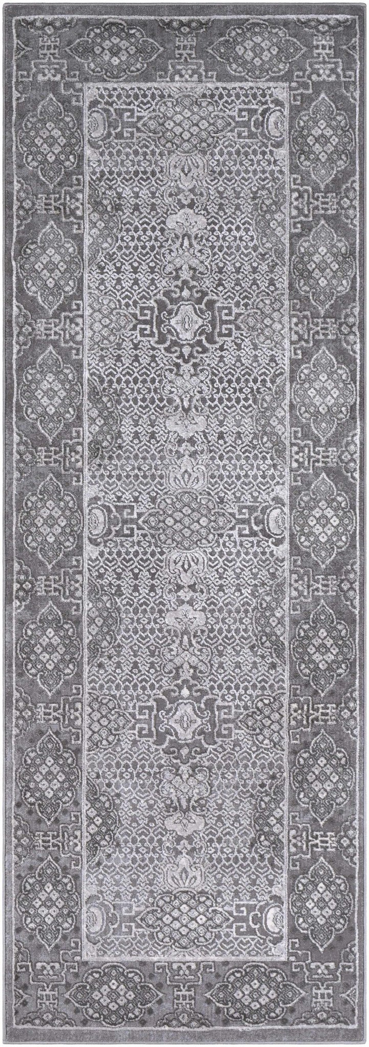 Ordway Gray Traditional Style Area Rug - The Rug Decor