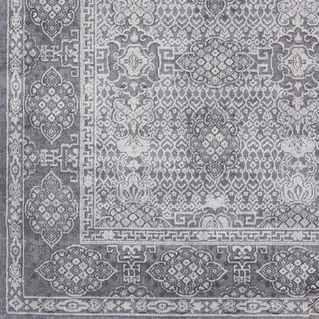 Ordway Gray Traditional Style Area Rug - The Rug Decor