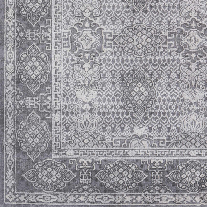 Ordway Gray Traditional Style Area Rug - The Rug Decor