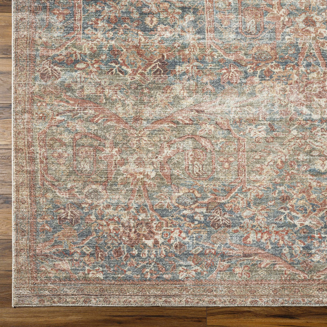 Orhan Traditional Brown Machine Woven Area Rug - The Rug Decor