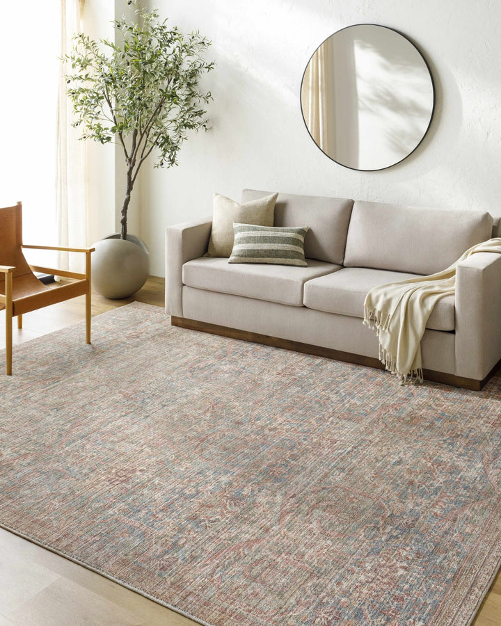 Orhan Traditional Brown Machine Woven Area Rug - The Rug Decor