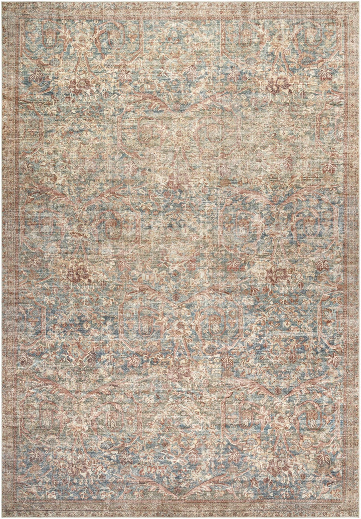 Orhan Traditional Brown Machine Woven Area Rug - The Rug Decor