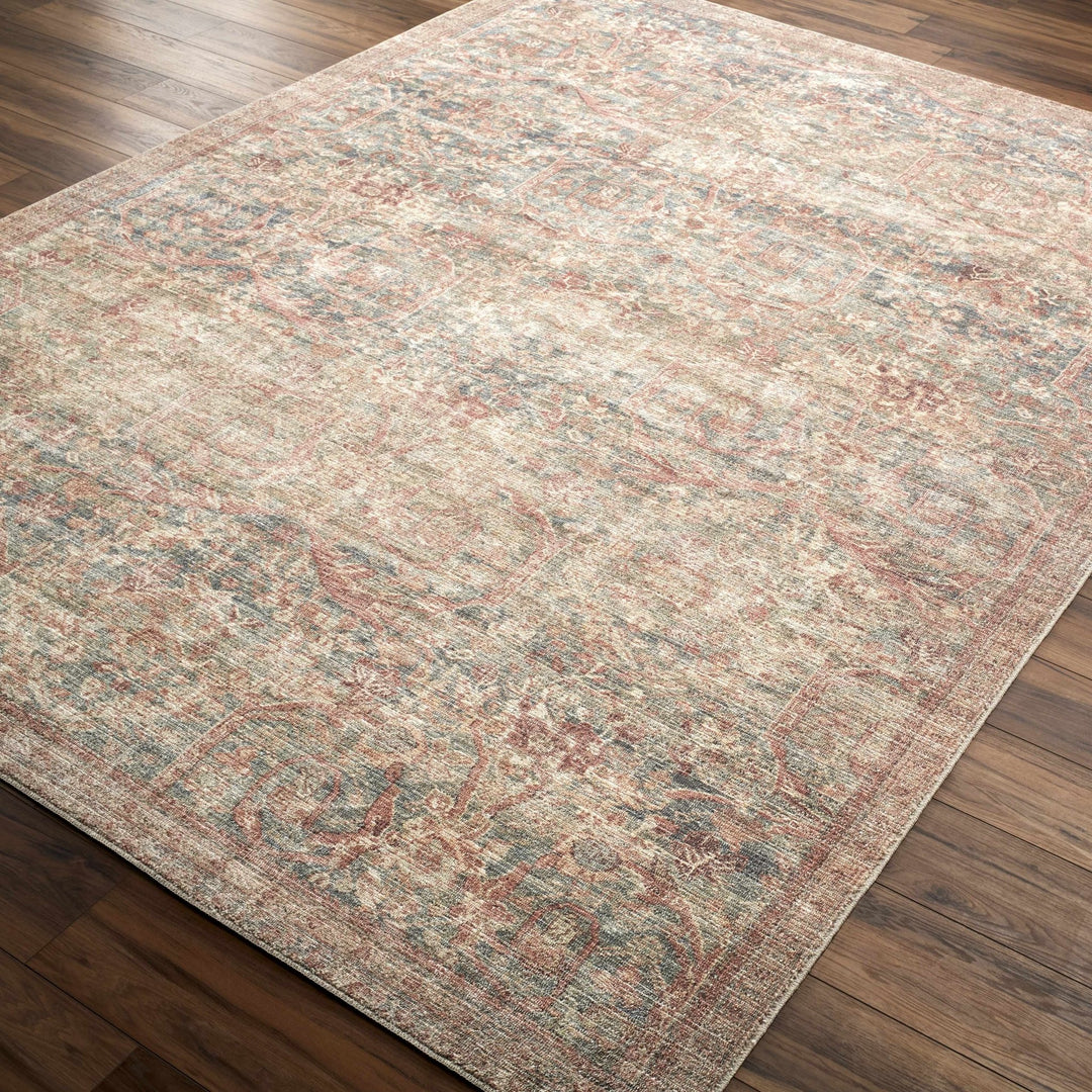 Orhan Traditional Brown Machine Woven Area Rug - The Rug Decor