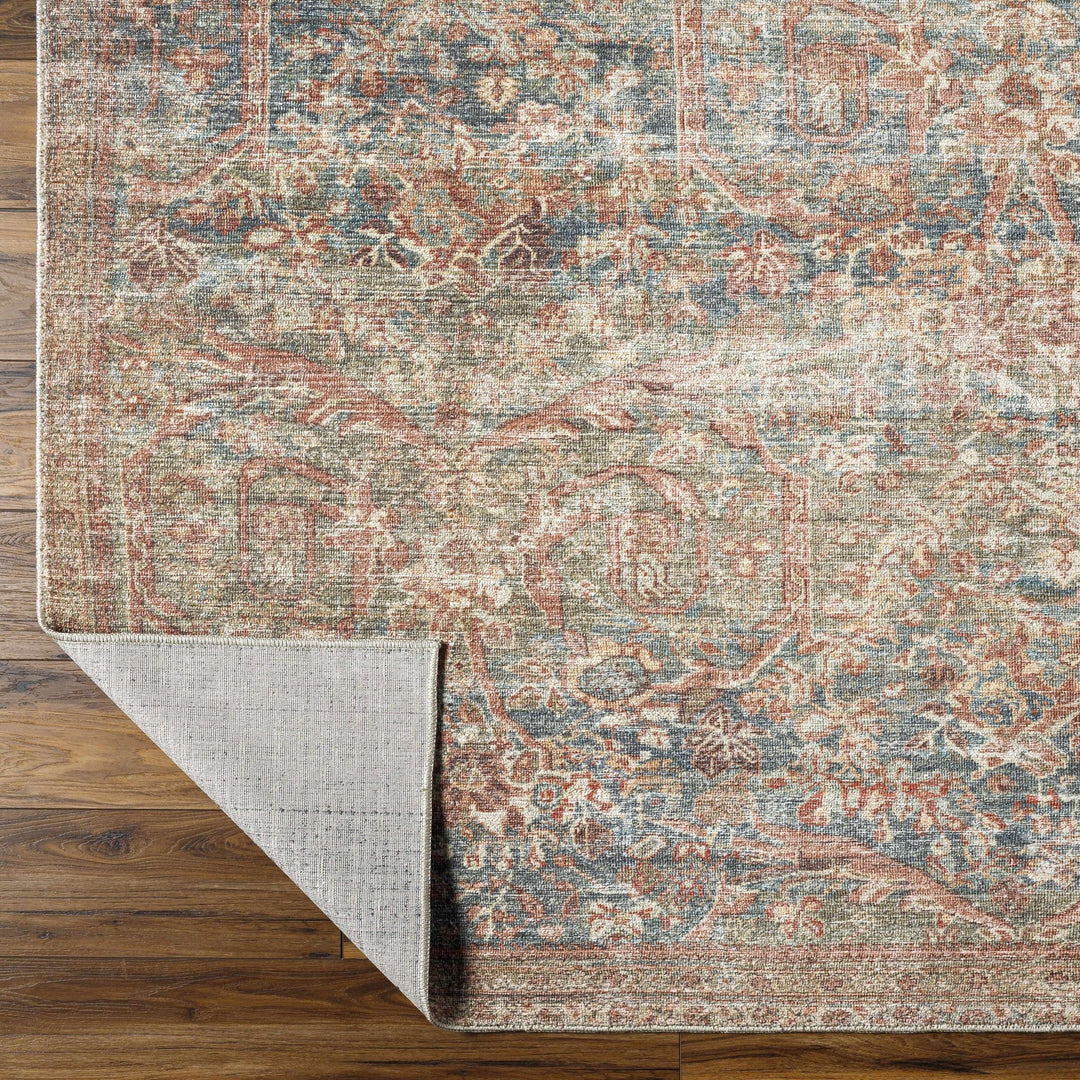 Orhan Traditional Brown Machine Woven Area Rug - The Rug Decor