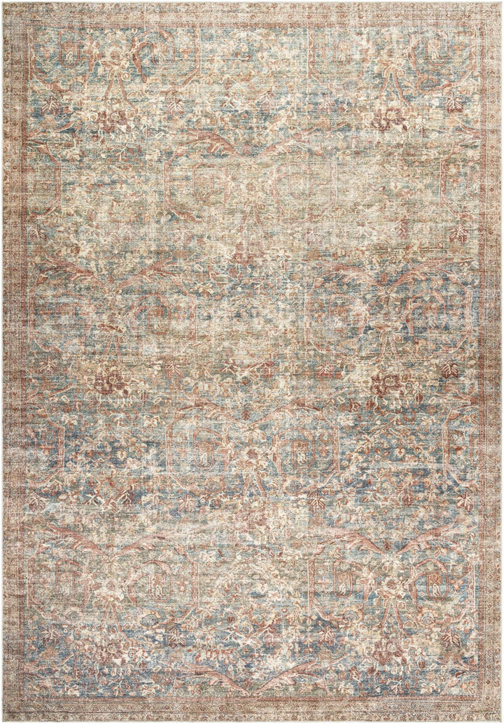 Orhan Traditional Brown Machine Woven Area Rug - The Rug Decor