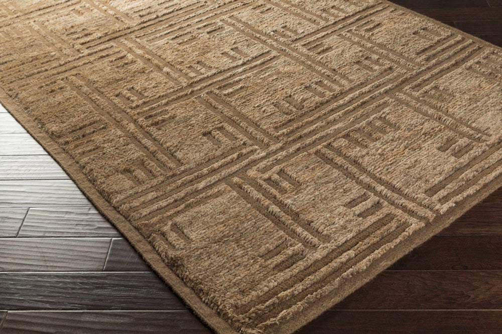 Oriskany Brown And Beige Modern Style Area Rug - The Rug Decor