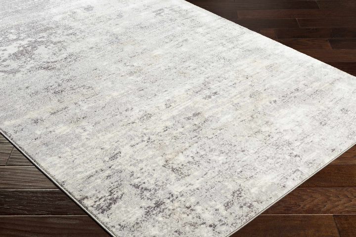 Ortonville Modern Abstract Design Gray Area Rug
