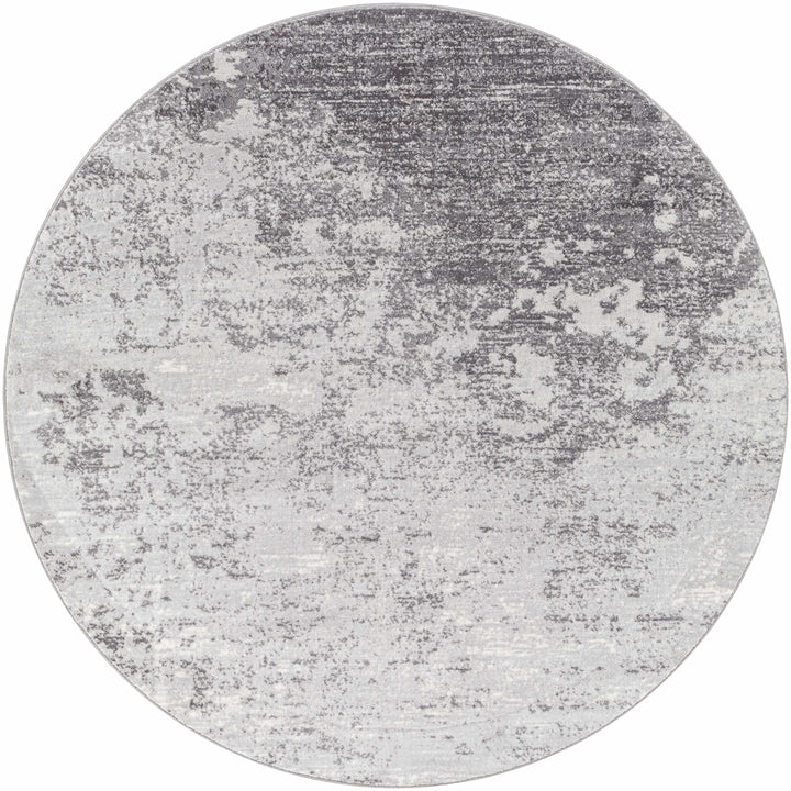Ortonville Modern Abstract Design Gray Area Rug