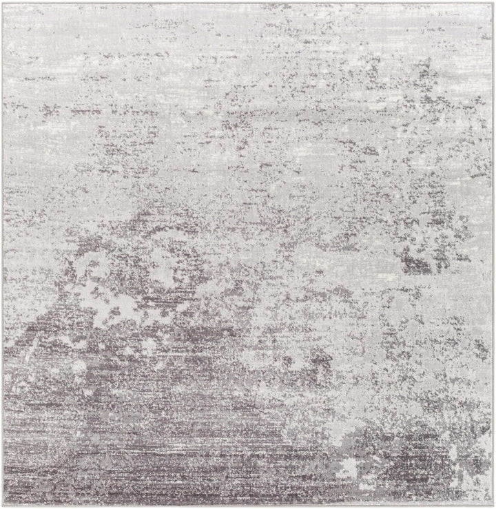Ortonville Modern Abstract Design Gray Area Rug