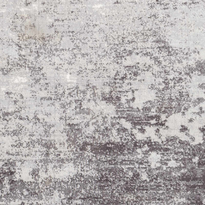 Ortonville Modern Abstract Design Gray Area Rug