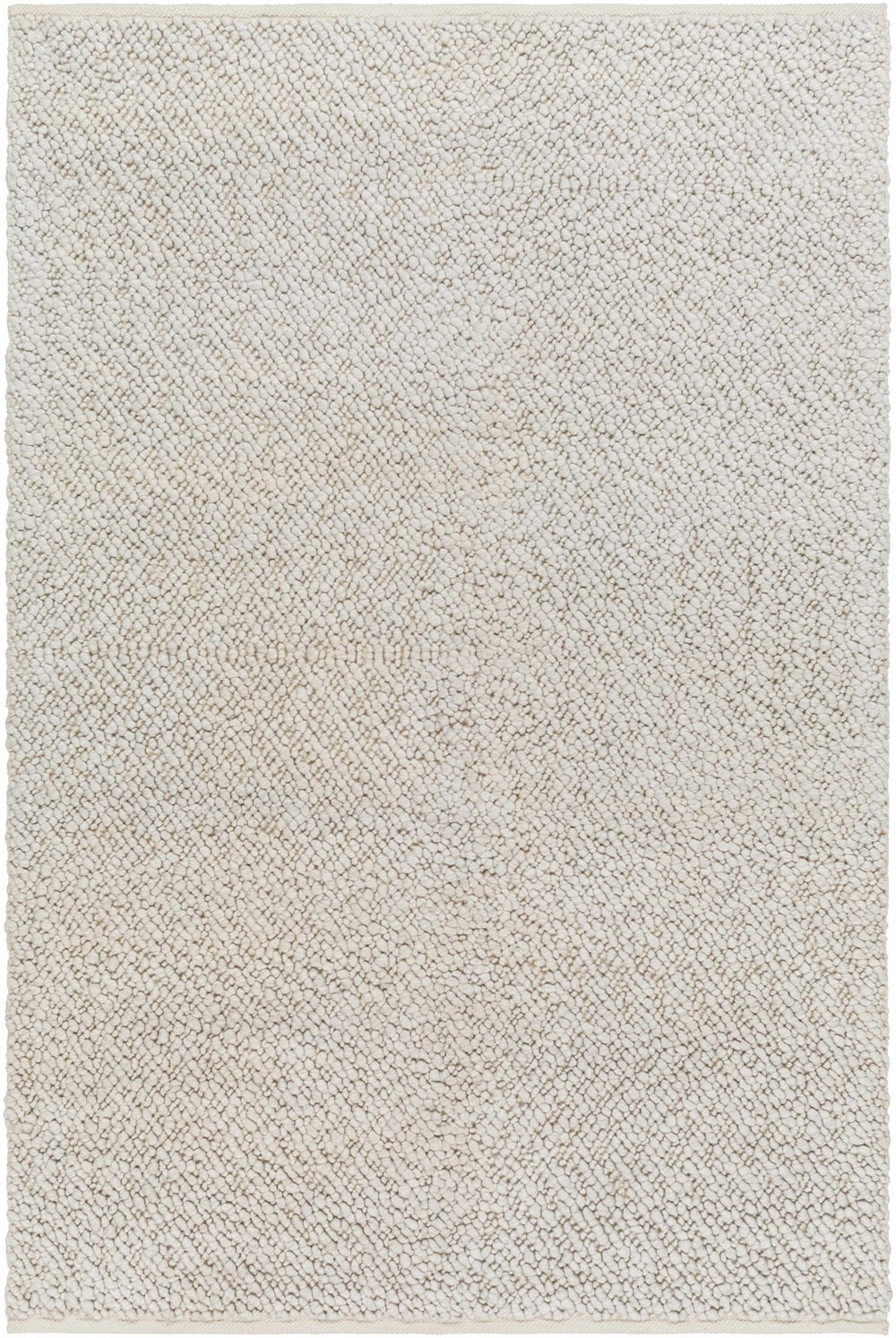 Oved Contemporary Style Beige Hand Woven Area Rug - The Rug Decor
