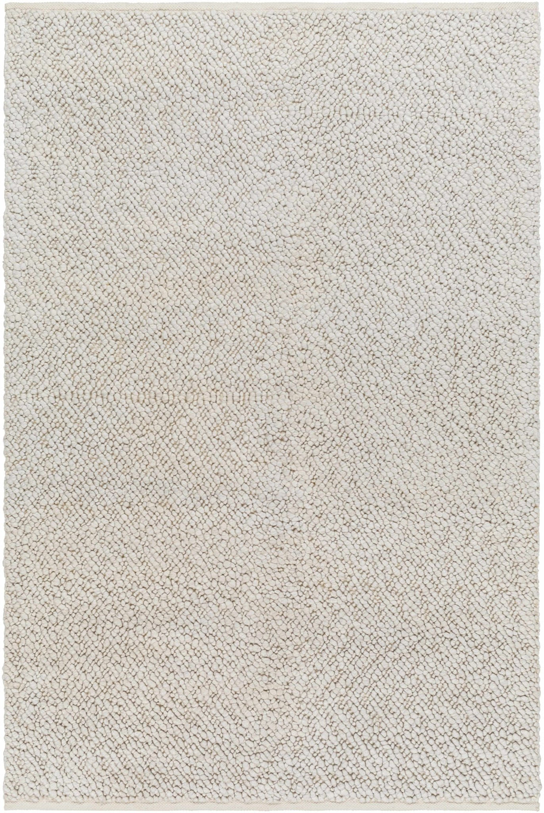 Oved Contemporary Style Beige Hand Woven Area Rug - The Rug Decor
