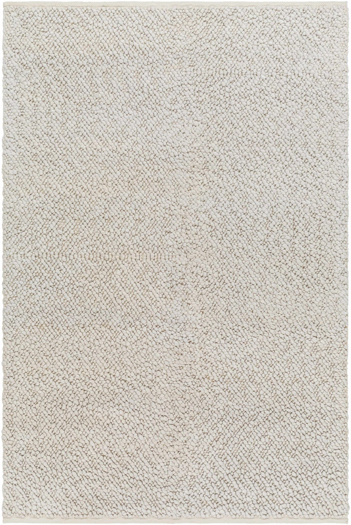 Oved Contemporary Style Beige Hand Woven Area Rug - The Rug Decor