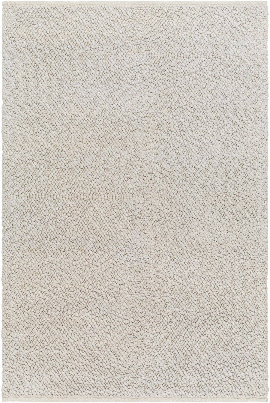 Oved Contemporary Style Beige Hand Woven Area Rug - The Rug Decor