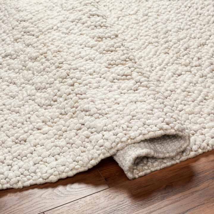 Oved Contemporary Style Beige Hand Woven Area Rug - The Rug Decor