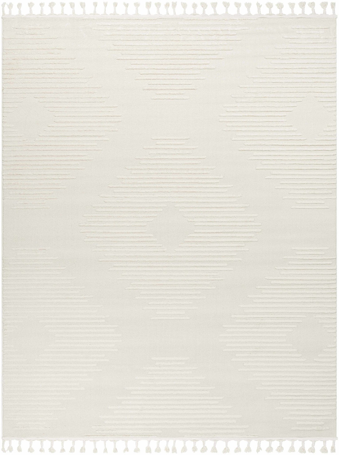 Palimbang Modern Geometric Design Ivory Area Rug - The Rug Decor