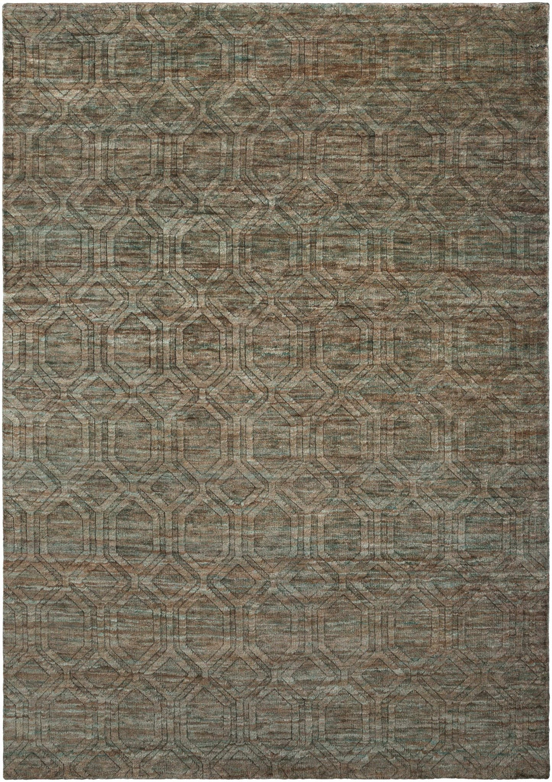 Parkville Contemporary Abstract Gray And Beige Jute Rug - The Rug Decor