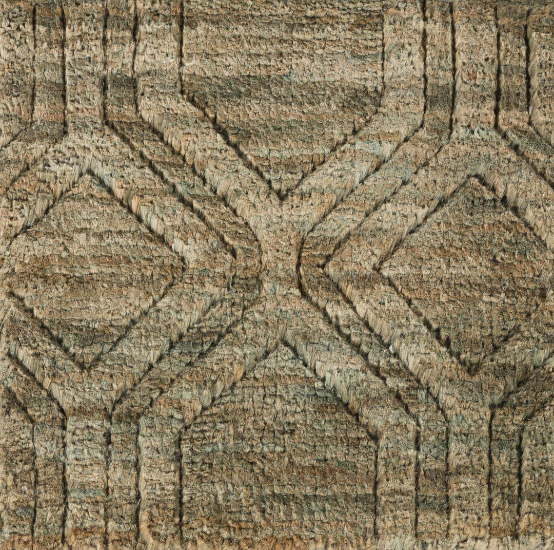 Parkville Contemporary Abstract Gray And Beige Jute Rug - The Rug Decor