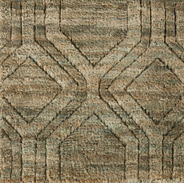 Parkville Contemporary Abstract Gray And Beige Jute Rug - The Rug Decor