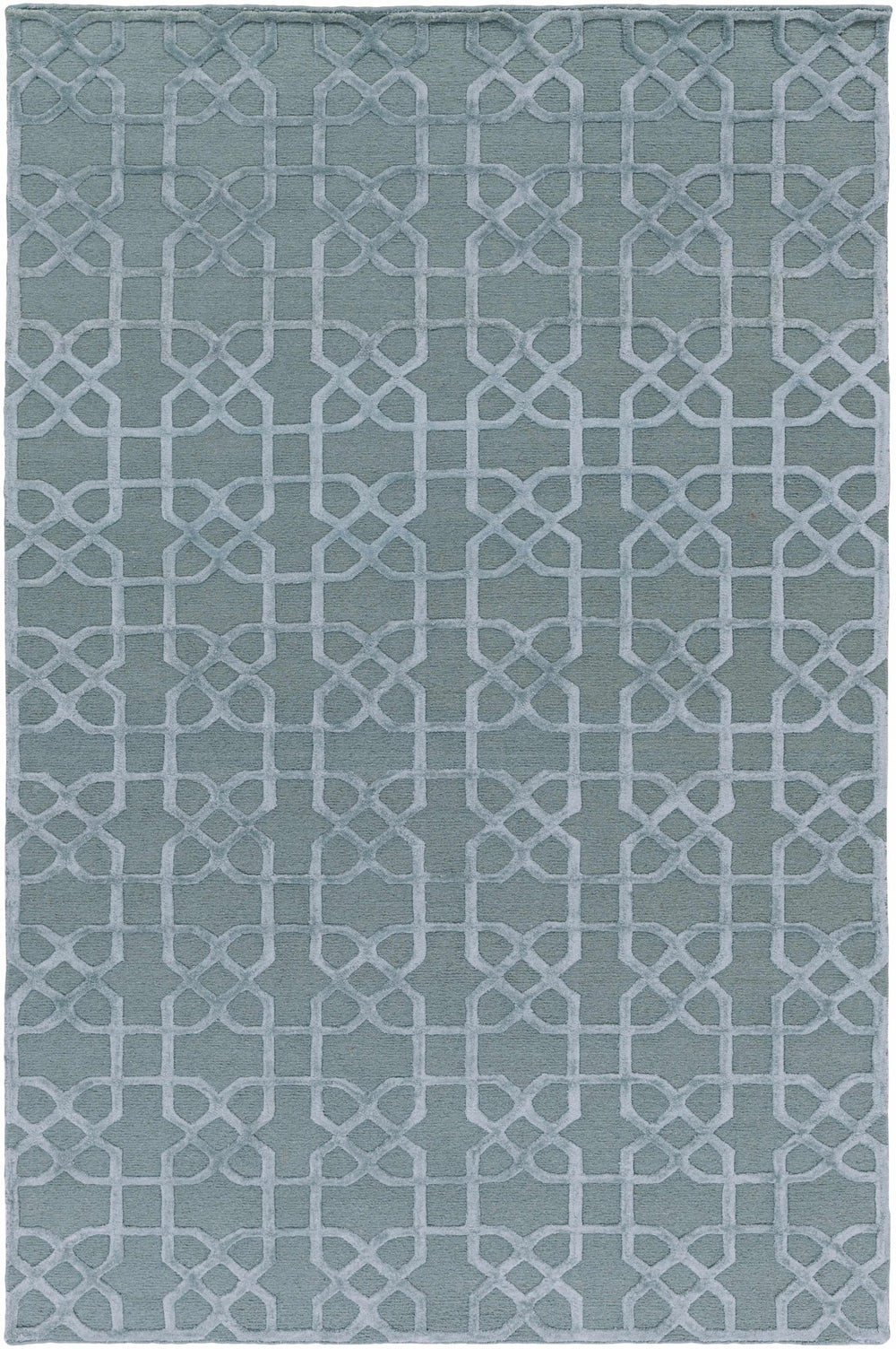 Paskenta Geometrical Gray Sage Area Rug - The Rug Decor