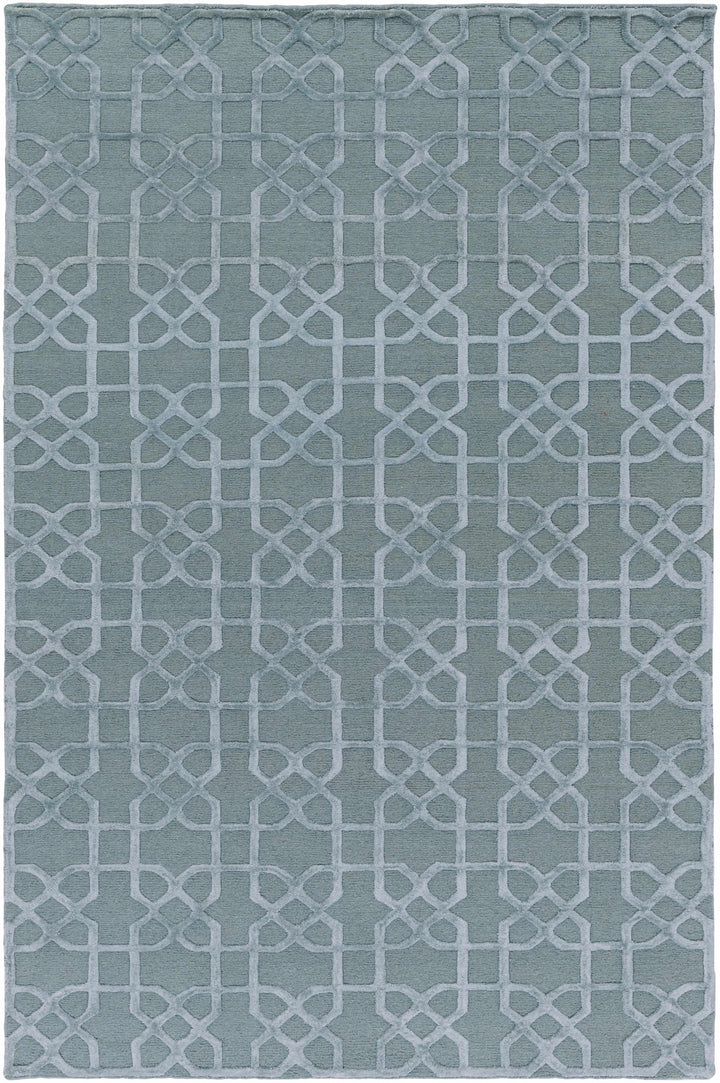 Paskenta Geometrical Gray Sage Area Rug - The Rug Decor