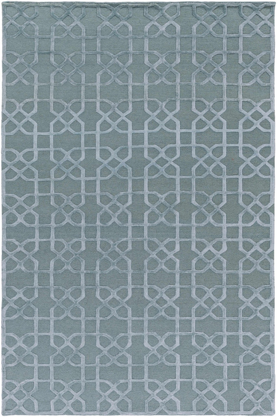 Paskenta Geometrical Gray Sage Area Rug - The Rug Decor