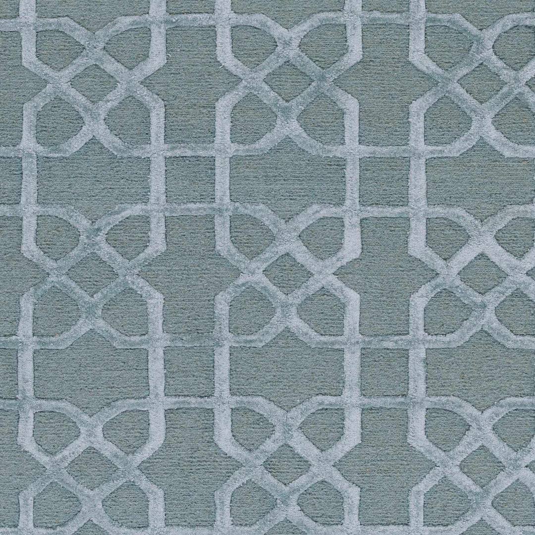 Paskenta Geometrical Gray Sage Area Rug - The Rug Decor