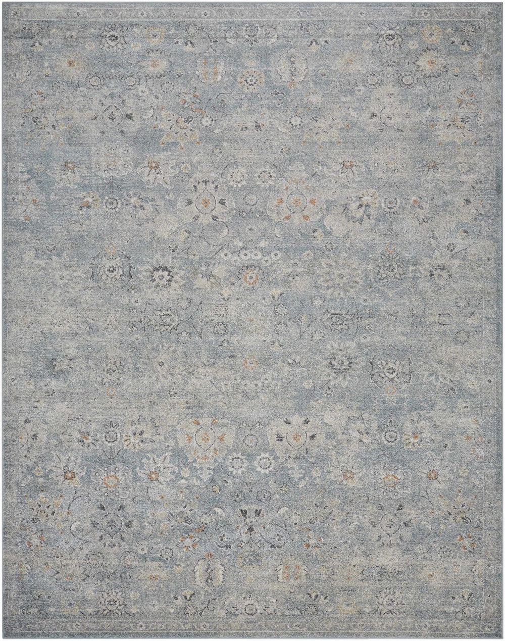 Pavan Gray Traditional washed out Area Rug - The Rug Decor