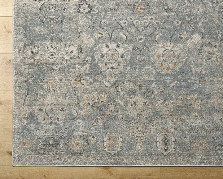 Pavan Gray Traditional washed out Area Rug - The Rug Decor