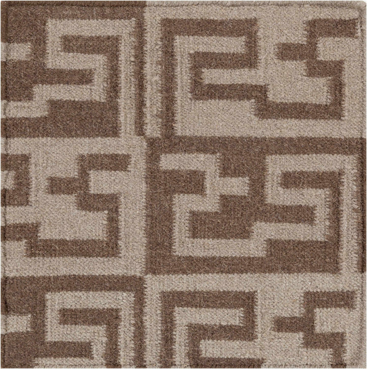 Paxville Modern Geometrical Design Brown Area Rug - The Rug Decor