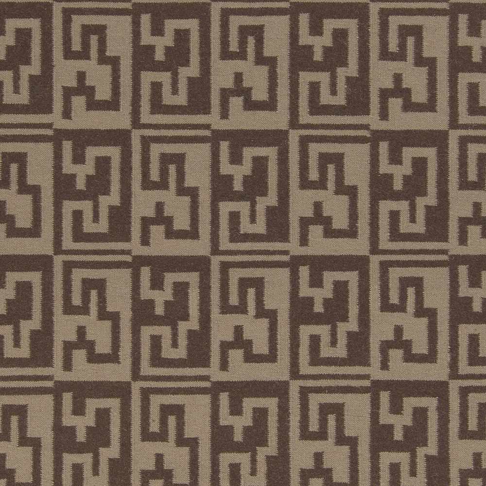 Paxville Modern Geometrical Design Brown Area Rug - The Rug Decor