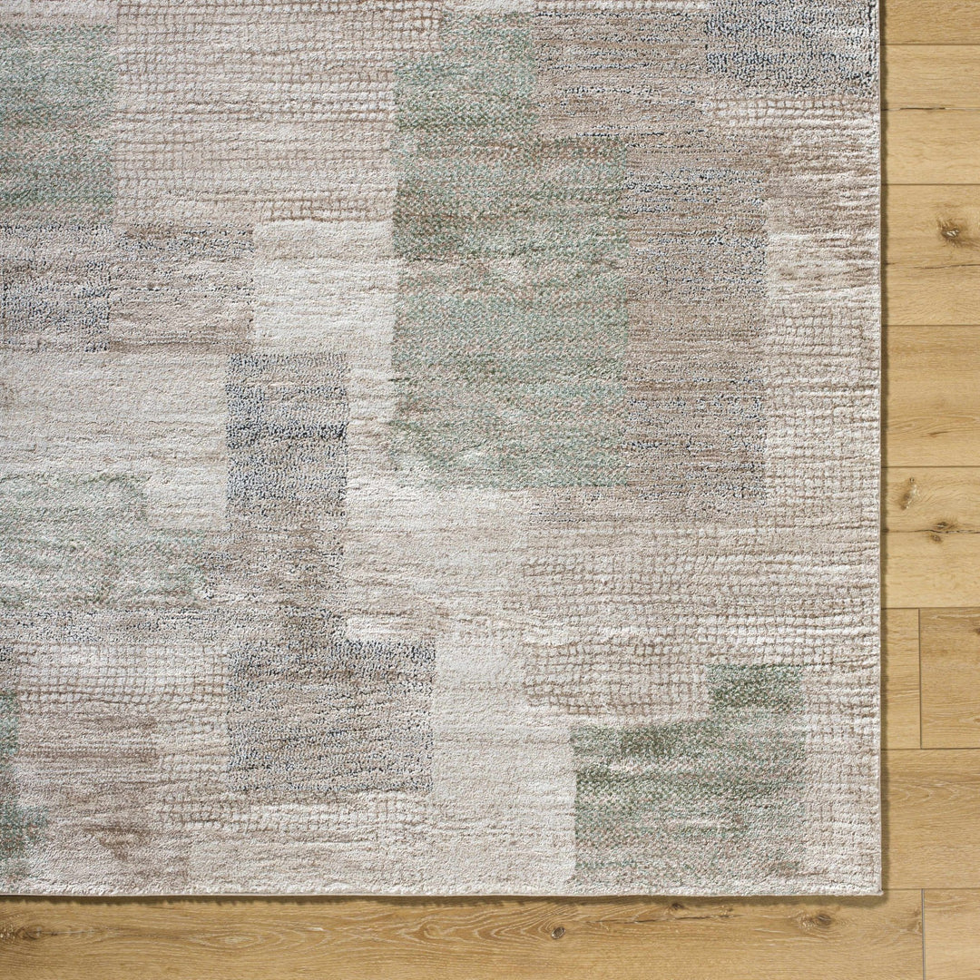 Peach Contemporary Style Machine Woven Area Rug - The Rug Decor