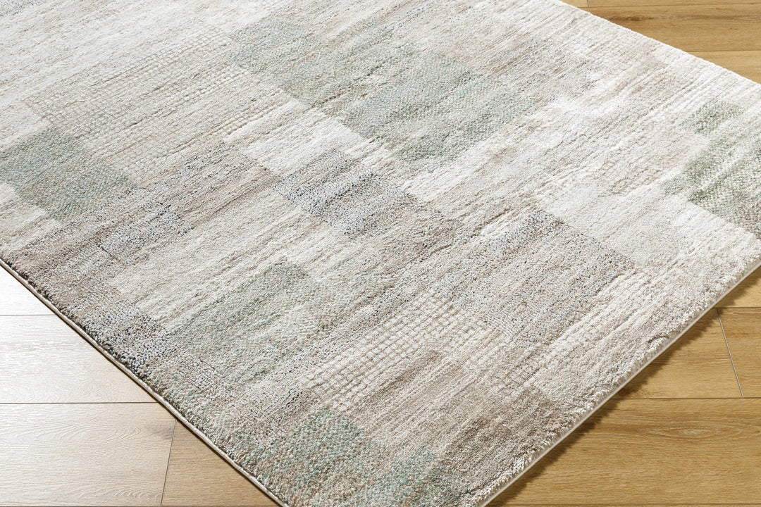 Peach Contemporary Style Machine Woven Area Rug - The Rug Decor