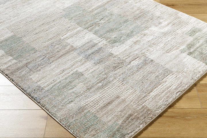 Peach Contemporary Style Machine Woven Area Rug - The Rug Decor