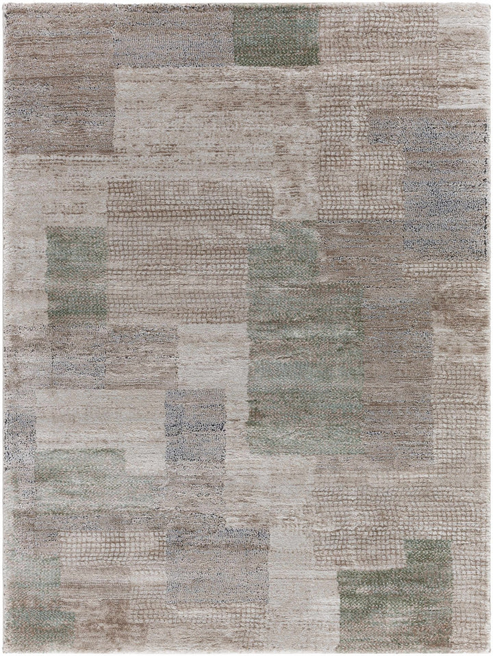 Peach Contemporary Style Machine Woven Area Rug - The Rug Decor