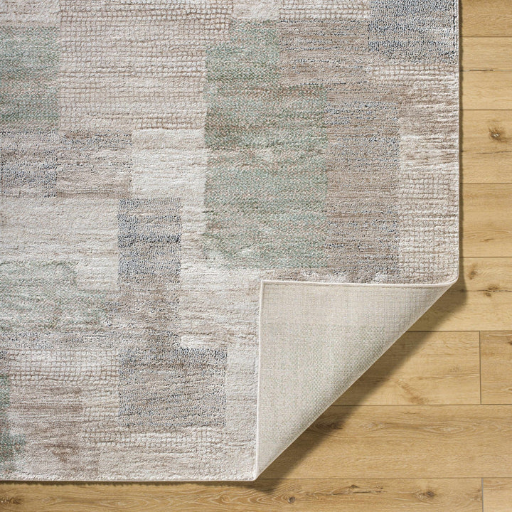 Peach Contemporary Style Machine Woven Area Rug - The Rug Decor