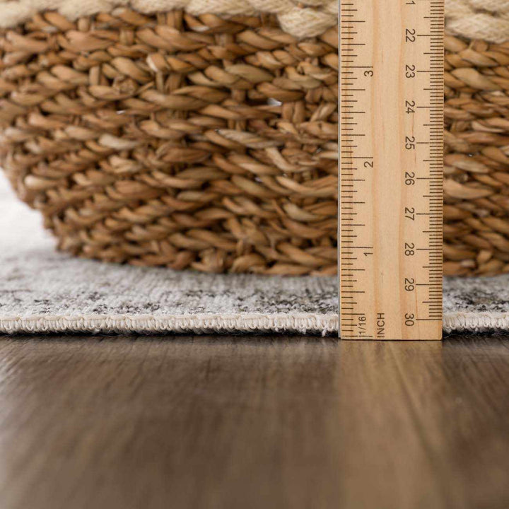 Pearl Traditional Brown And Ivory Washable Area Rug - The Rug Decor