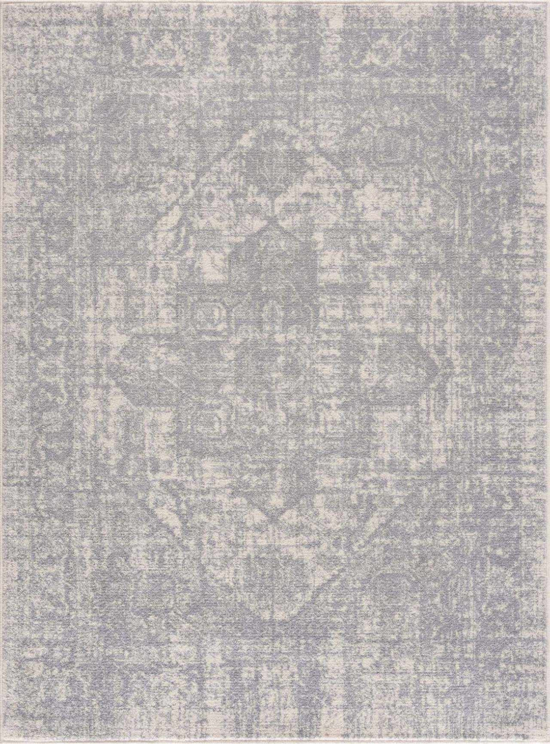 Peeta Gray And Beige Traditional Style Area Rug - The Rug Decor