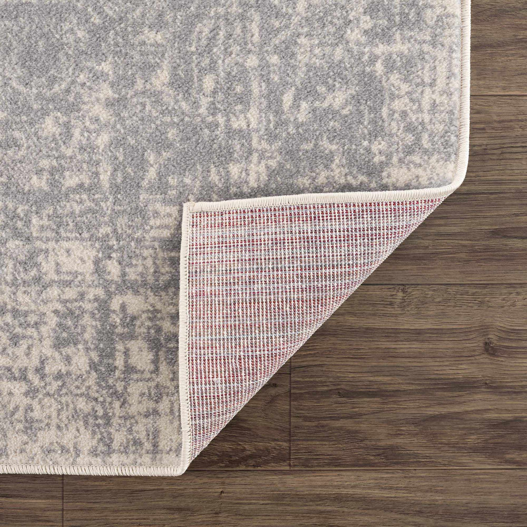 Peeta Gray And Beige Traditional Style Area Rug - The Rug Decor