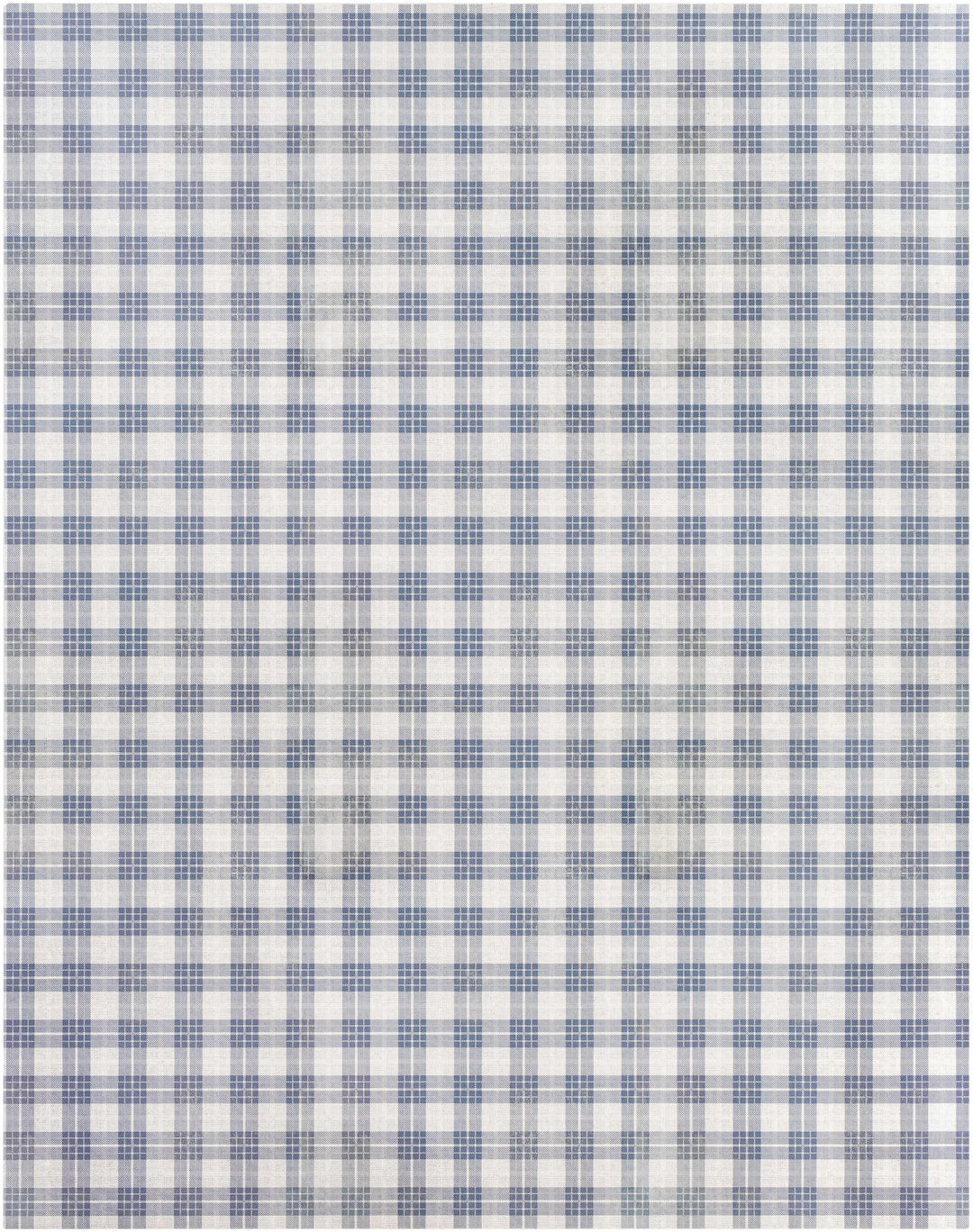 Pegswood Ivory And Blue Modern Geometrical Design Area Rug