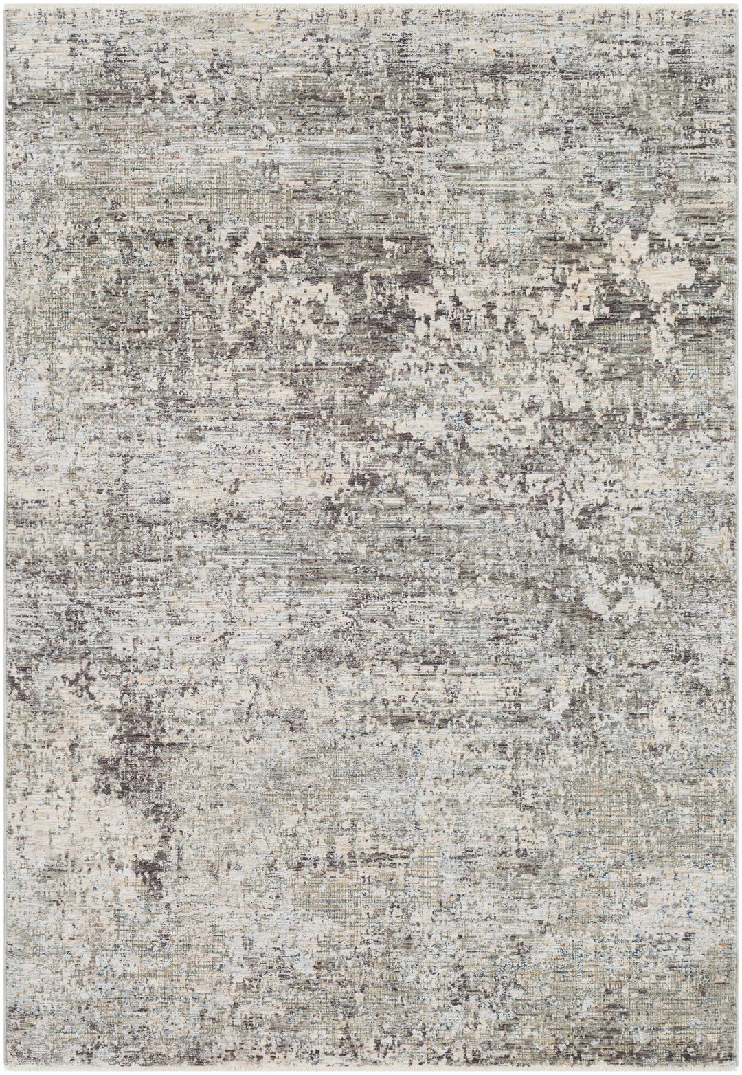 Penokee Modern Abstract Design Beige And Gray Area Rug