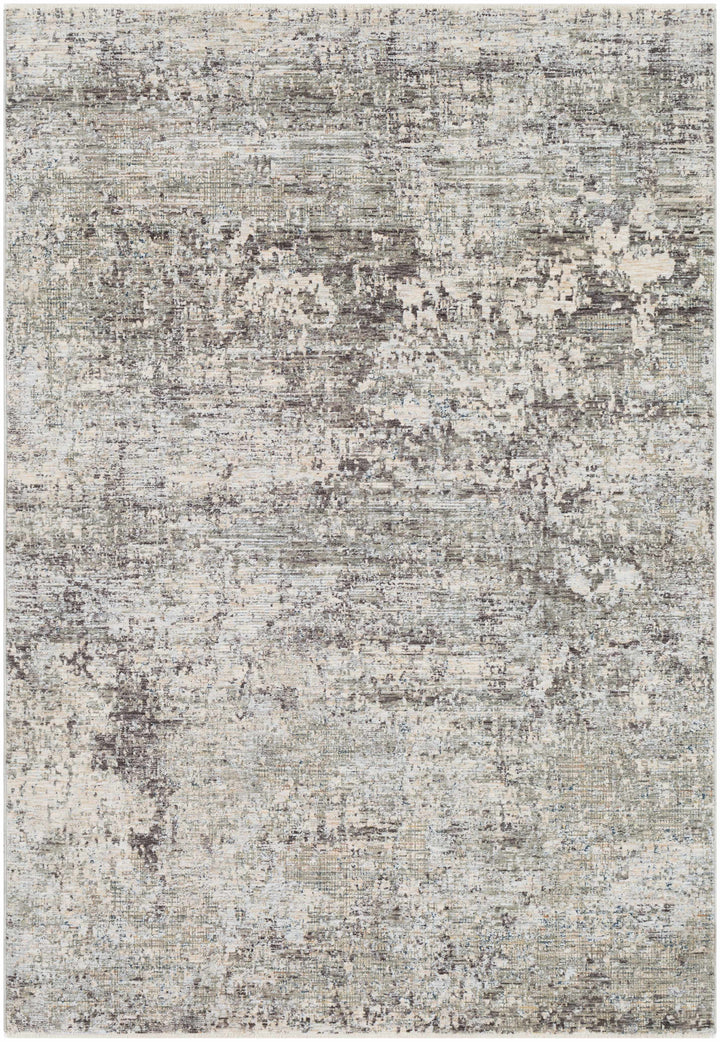 Penokee Modern Abstract Design Beige And Gray Area Rug