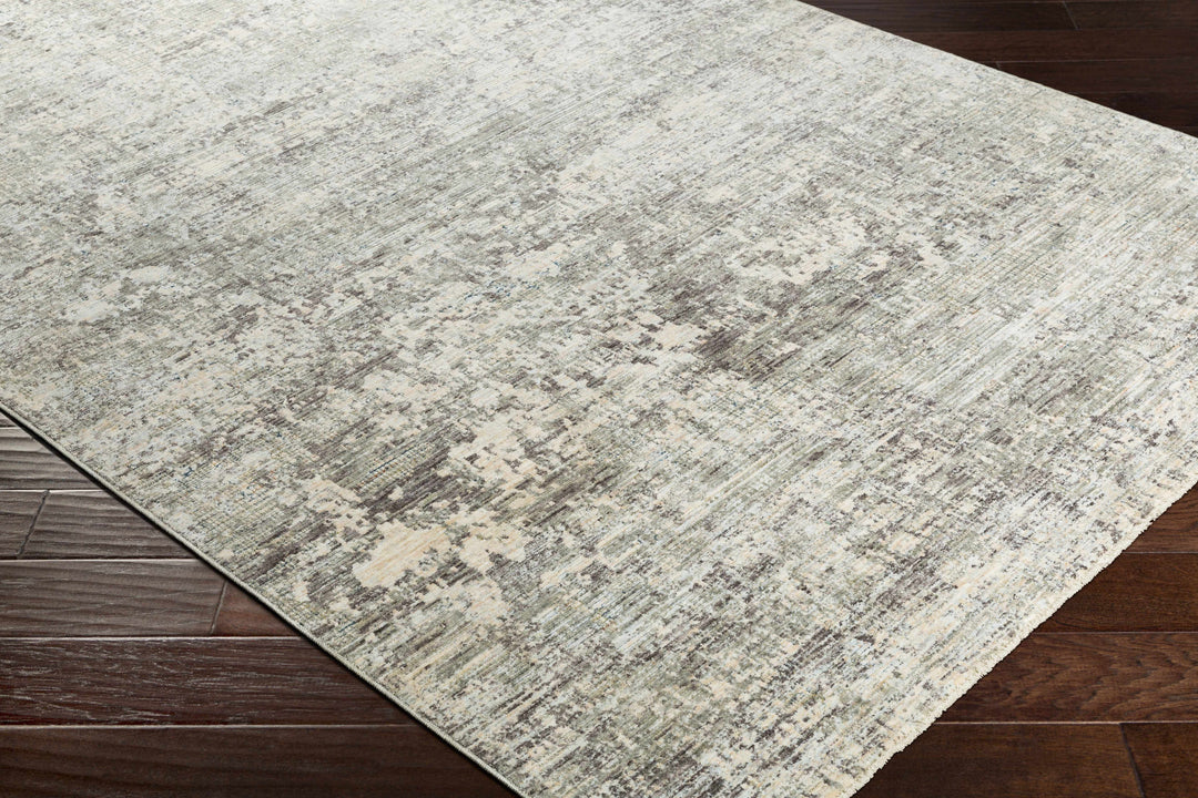 Penokee Modern Abstract Design Beige And Gray Area Rug