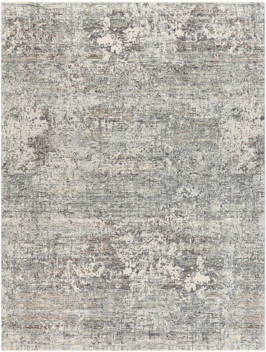 Penokee Modern Abstract Design Beige And Gray Area Rug - The Rug Decor