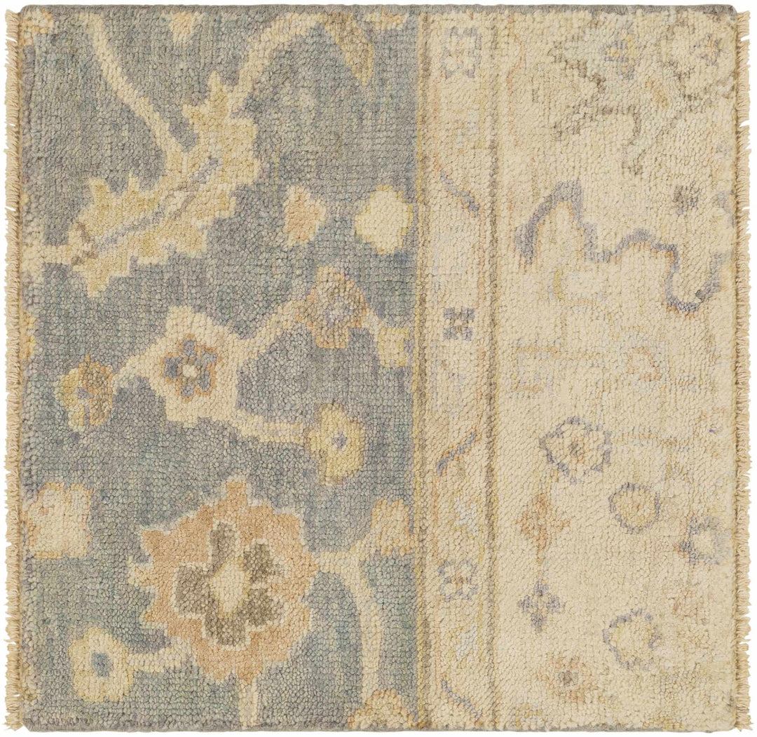 Penyffordd Traditional Oushak Design Beige And Gray Area Rug - The Rug Decor