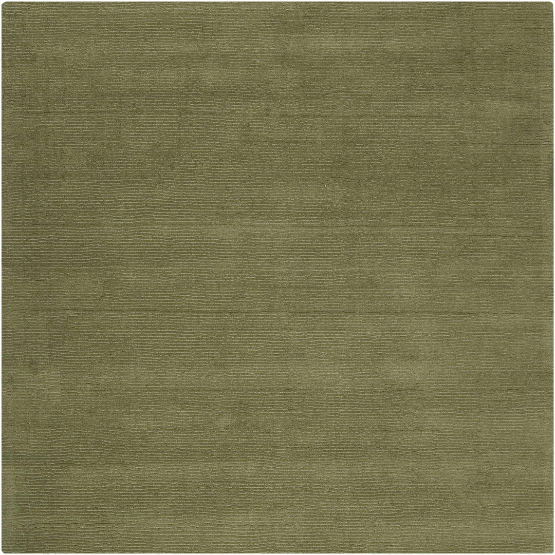 Peonia Brockton Contemporary Solid Sage Green Wool Area Rug - The Rug Decor