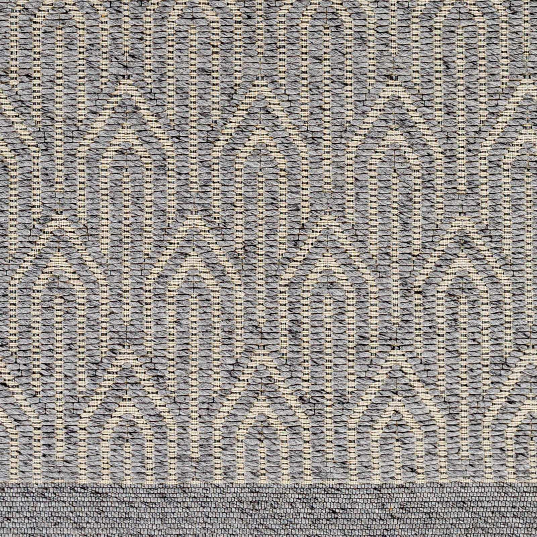 Peri Contemporary Geometrical Gray Area Rug - The Rug Decor