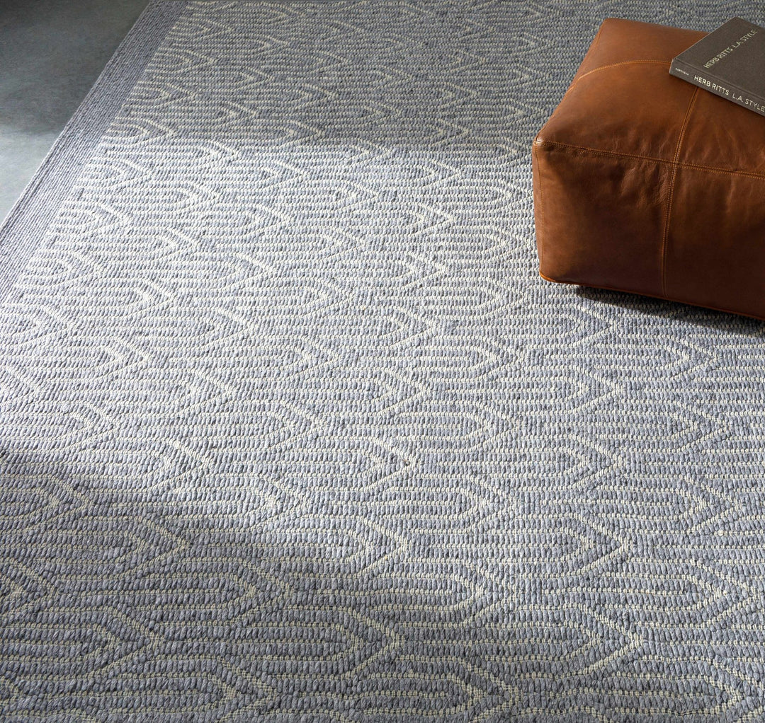 Peri Contemporary Geometrical Gray Area Rug - The Rug Decor