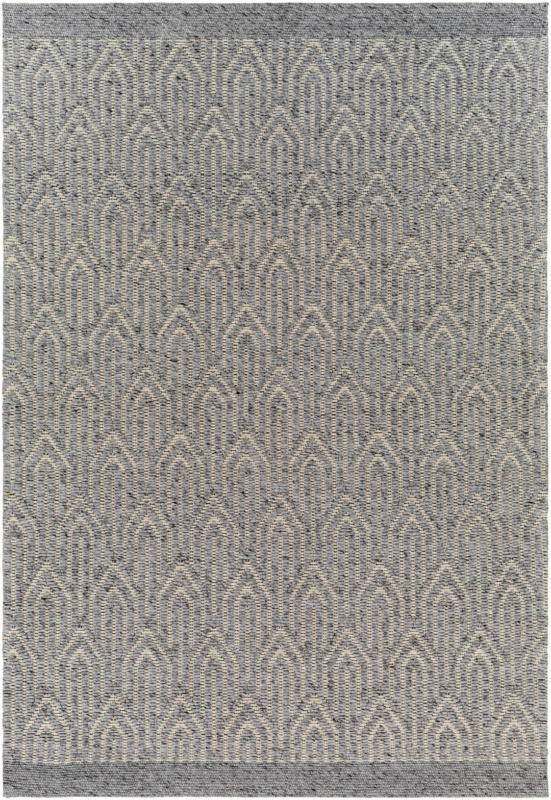 Peri Contemporary Geometrical Gray Area Rug - The Rug Decor