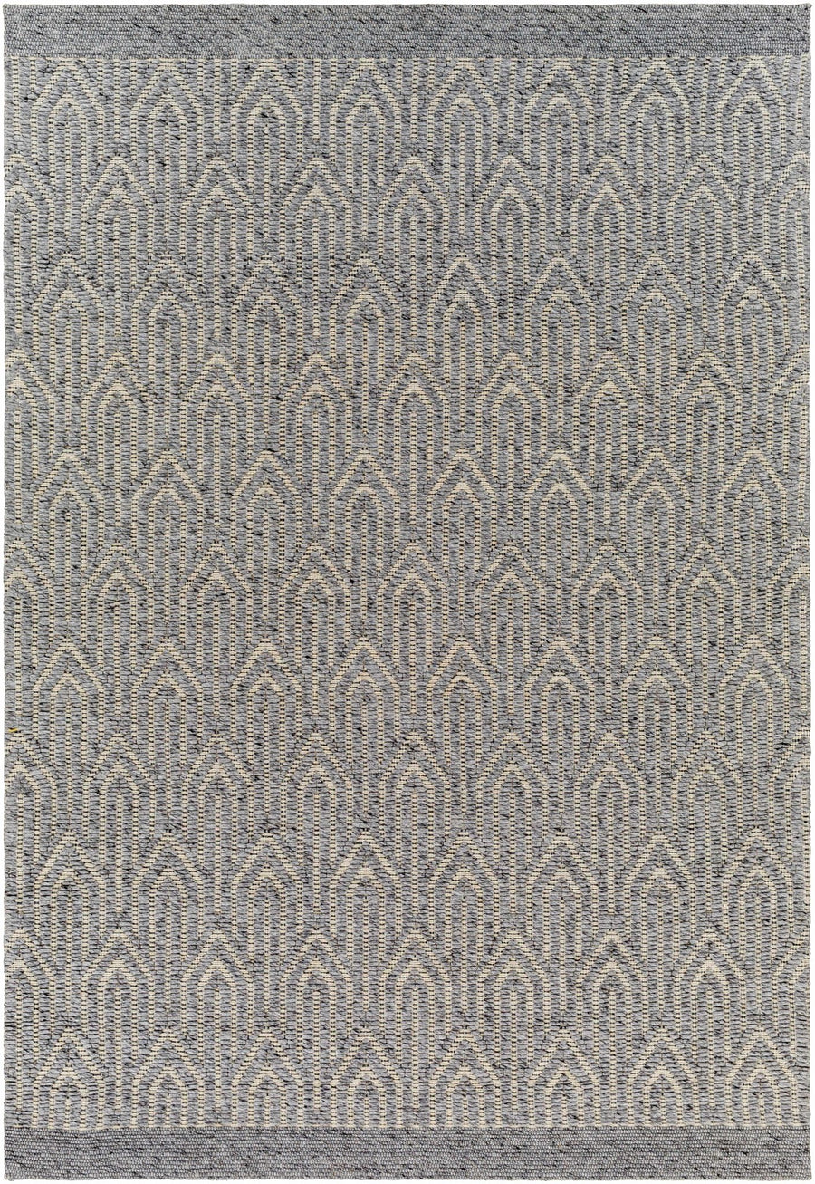 Peri Contemporary Geometrical Gray Area Rug - The Rug Decor
